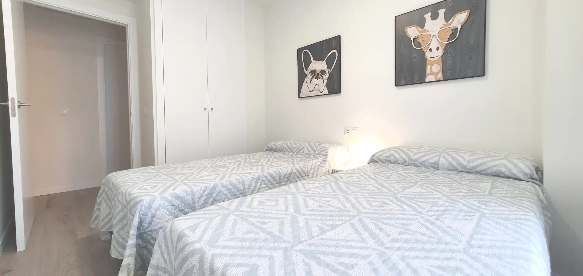 Bedroom of Apartments for rent in Dénia  with Air Conditioner, Heating and Terrace