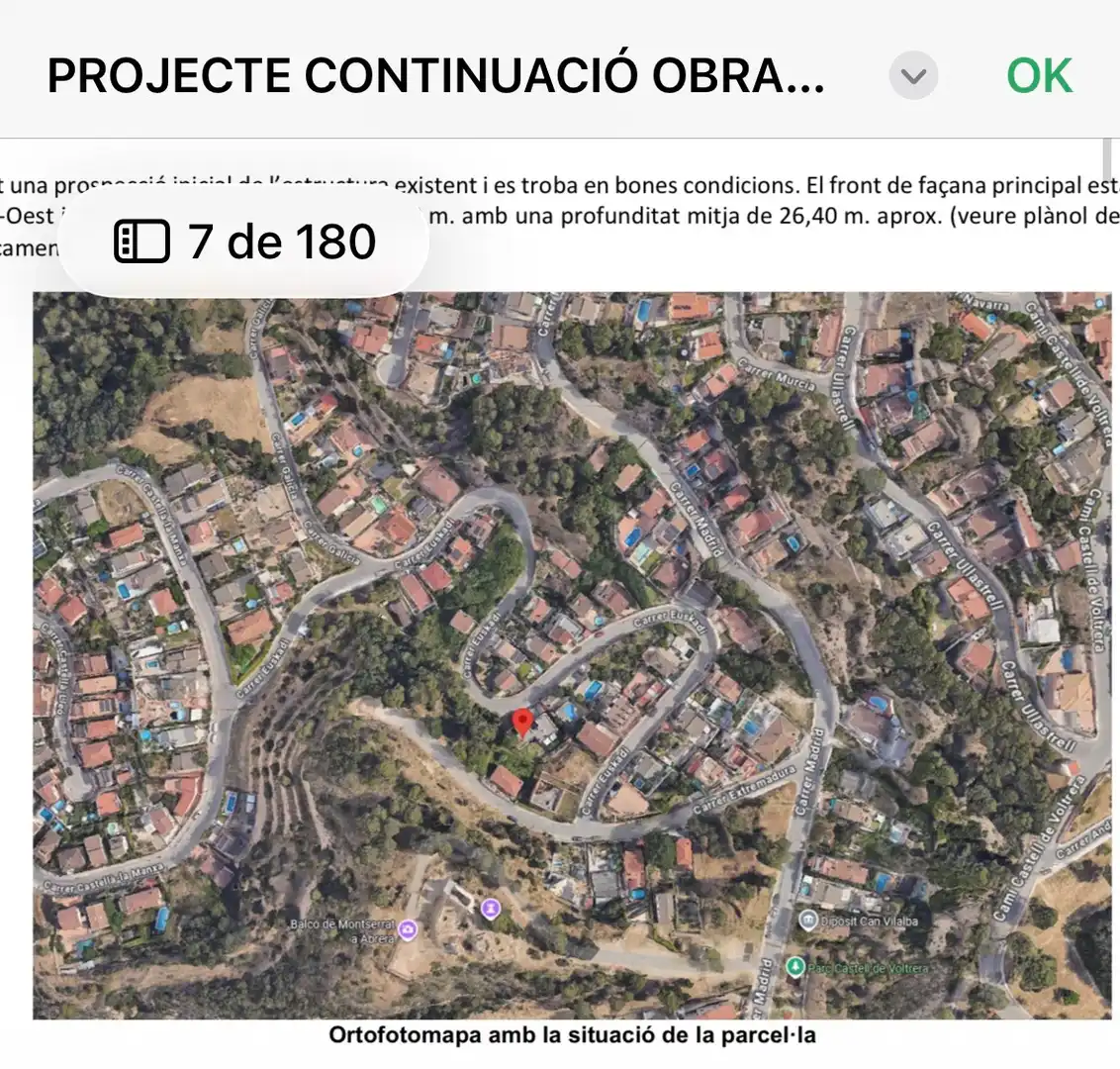 Terreny residencial en venda a Carrer Euskadi 26