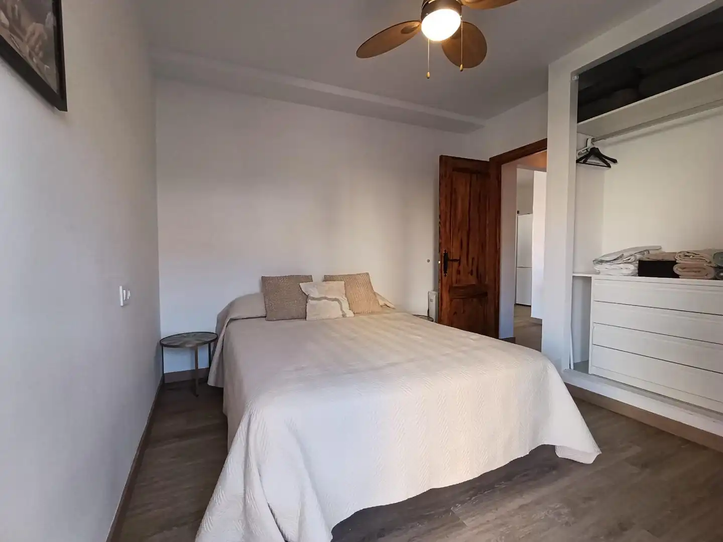 Bedroom of Flat for rent in El Ejido  with Private garden, Furnished and Community pool