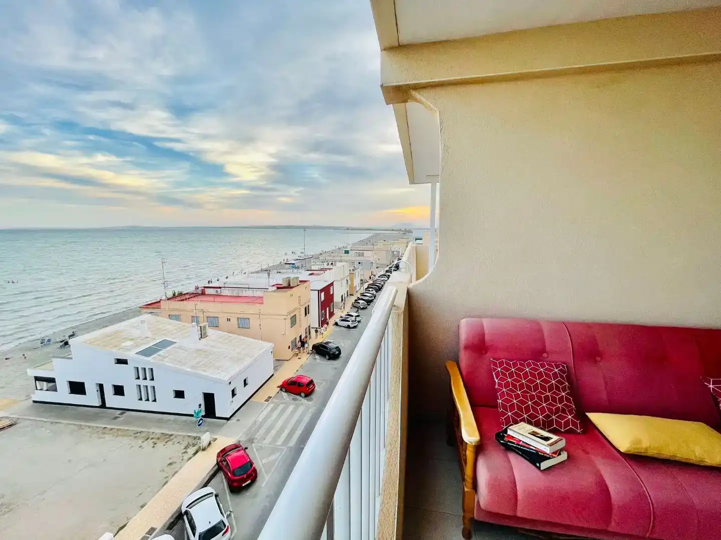 Terrasse von Wohnungen zur Miete in Santa Pola mit Balkon