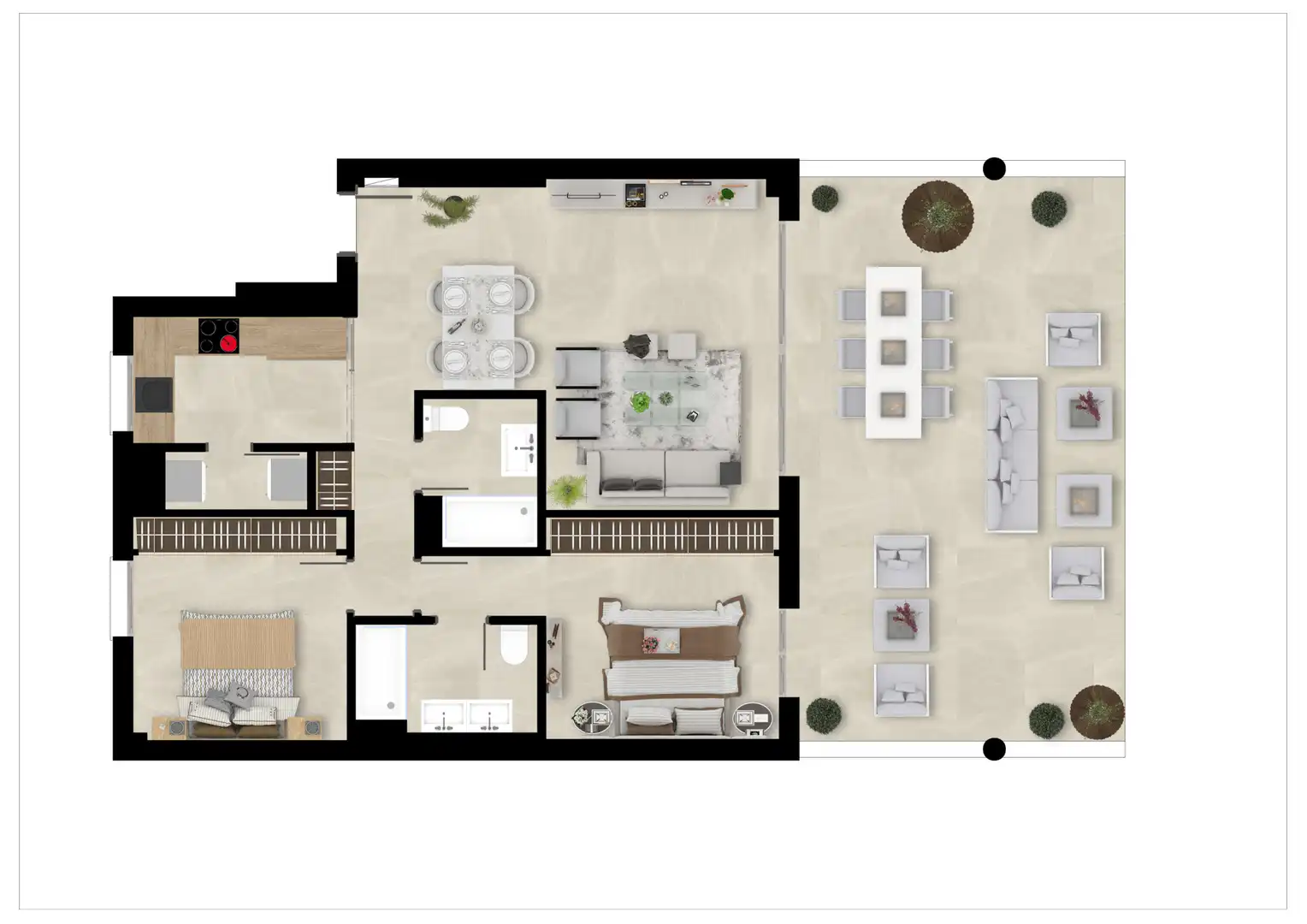 Apartamento con piscina en venta en La Cala Golf - Lagar Martell, imagen 16