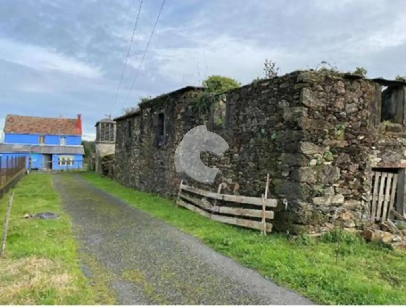 Vista exterior de Casa o xalet en venda en San Sadurniño amb Jardí privat