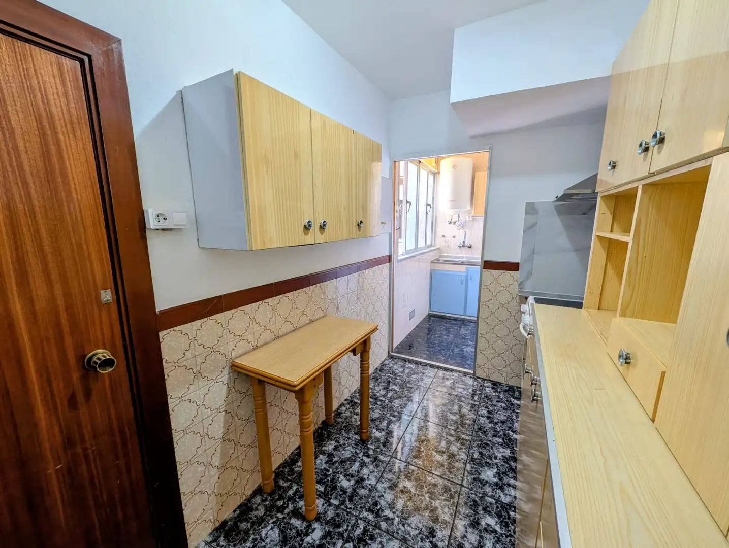 Kitchen of Flat for sale in Cornellà de Llobregat  with Furnished and Alarm