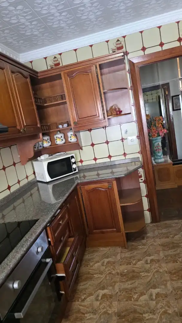 Küche von Wohnung zum Verkauf in Madridejos mit Klimaanlage und Balkon