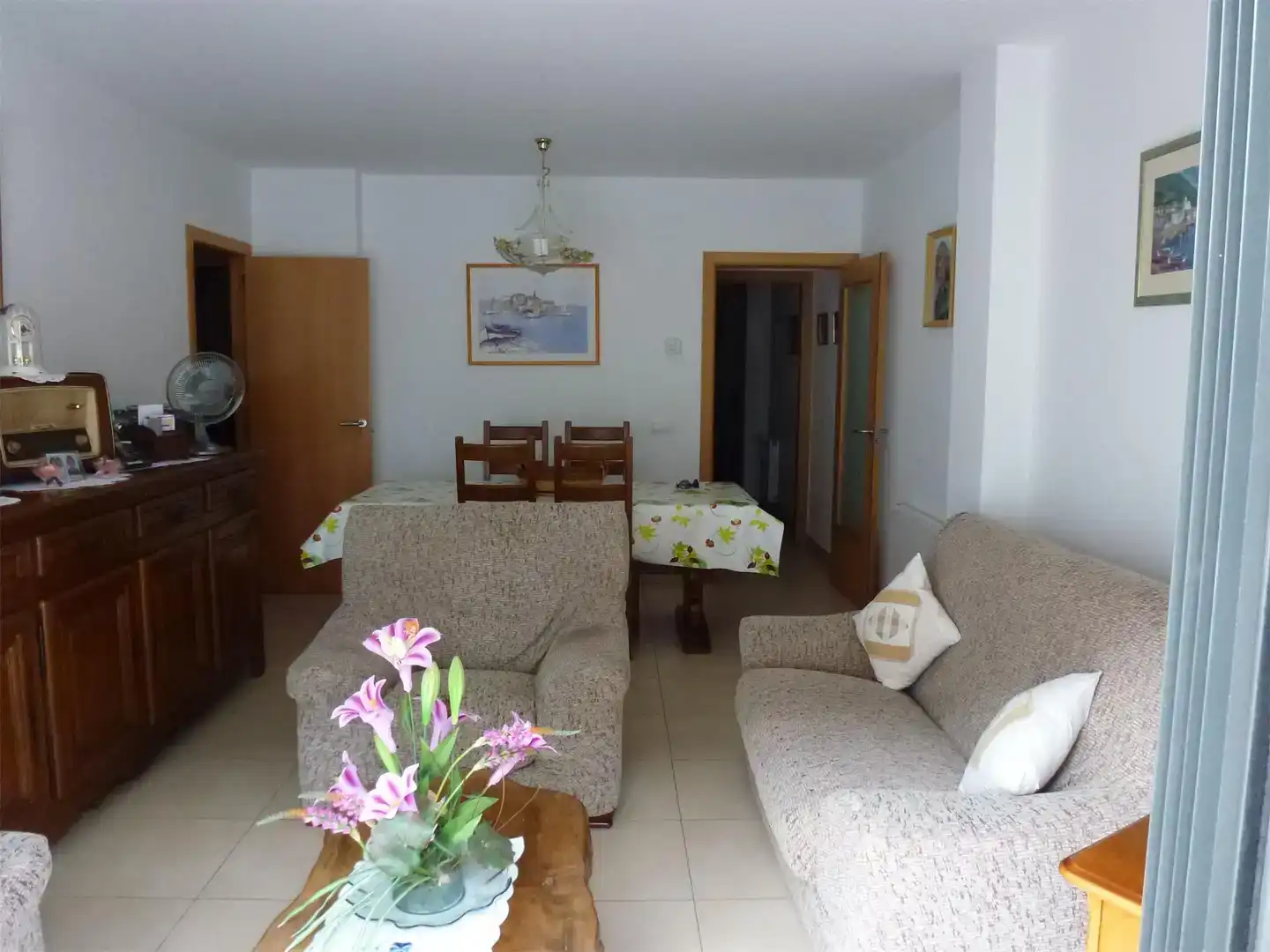 Sala d'estar de Apartament en venda en Llançà amb Balcó