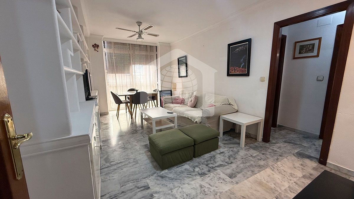 Living room of Flat to rent in Málaga Capital  with Furnished