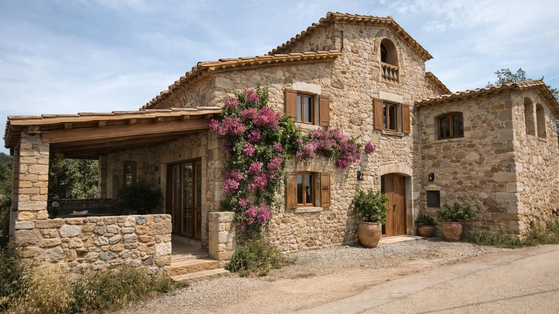 Exterior view of Country homes for sale in Aiguaviva  with Storage room