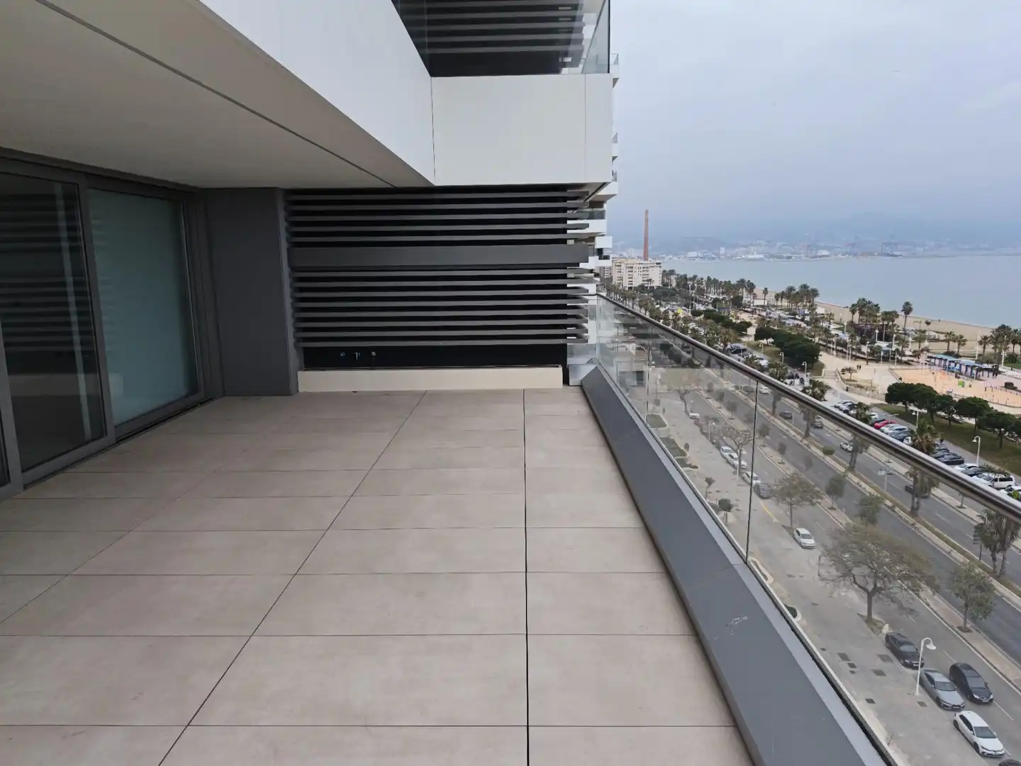 Terrasse von Wohnung zur Miete in Málaga mit Klimaanlage, Heizung und Terrasse