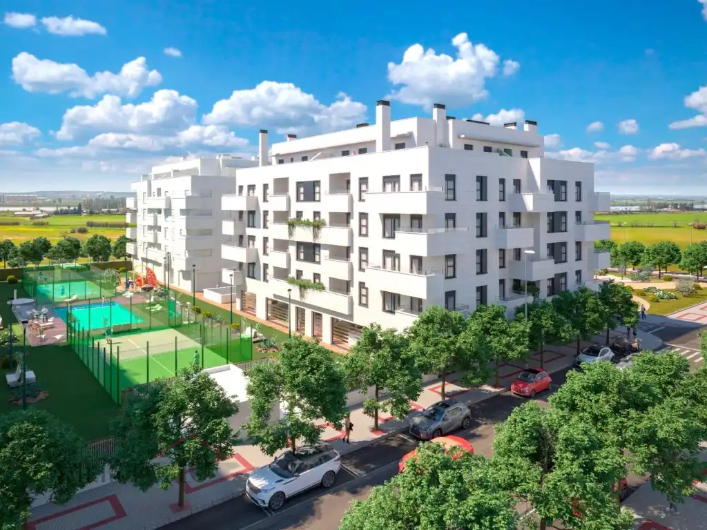 Apartament amb piscina de lloguer a Avenida Elvas, imagen 5