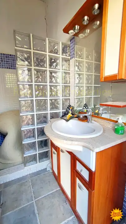 Baño de Finca rústica en venta en Vélez-Rubio con Terraza y Piscina