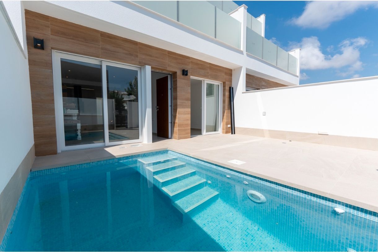 Swimming pool of House or chalet for sale in San Pedro del Pinatar  with Private garden, Terrace and Swimming Pool