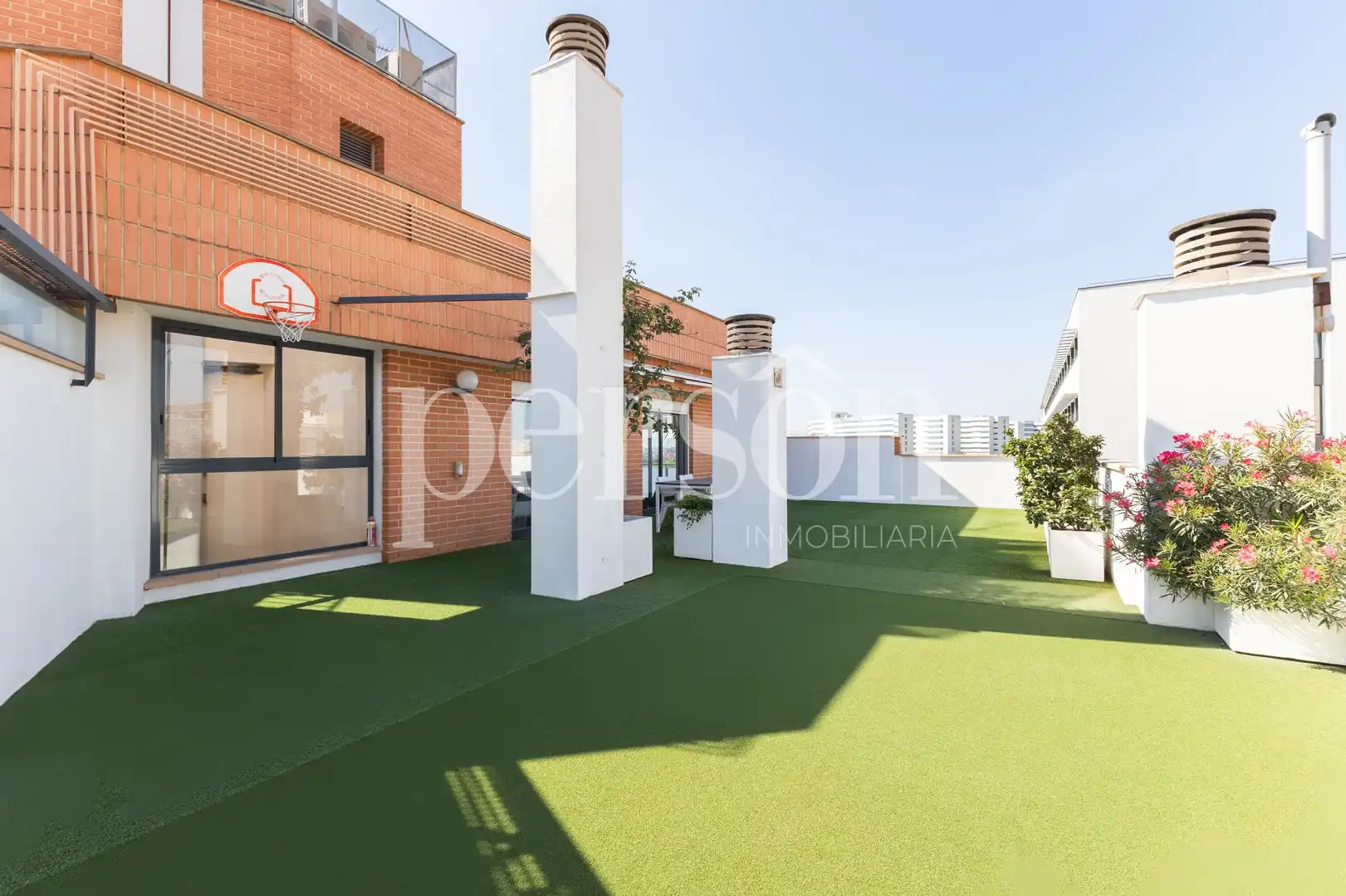 Terraza de Piso de alquiler en Valencia con Calefacción, Terraza y Amueblado