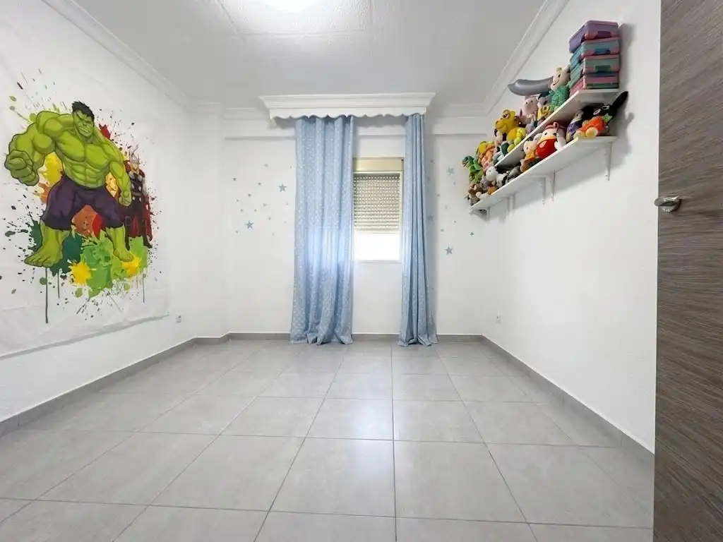 Bedroom of Flat for sale in Málaga  with Terrace, Furnished and Balcony
