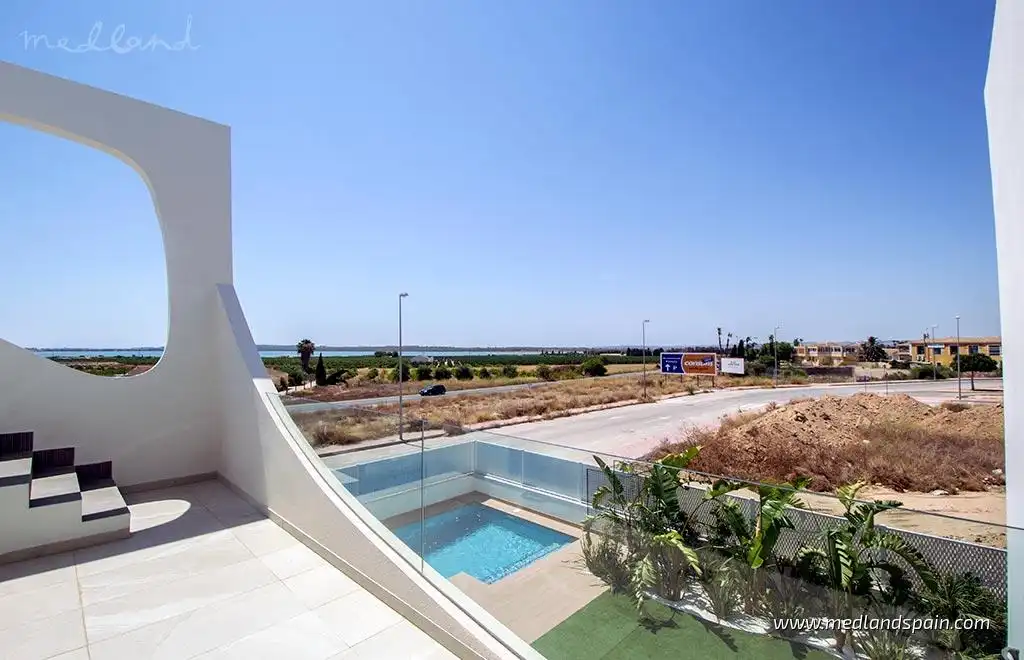 Piscina de Casa o xalet en venda en Rojales amb Jardí privat, Terrassa i Piscina