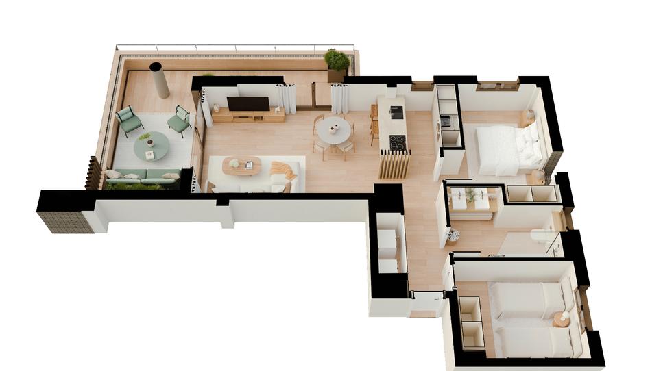 Foto 1 de Pis en venda a Carrer Port Joan, 2, Santa Margarita, Girona