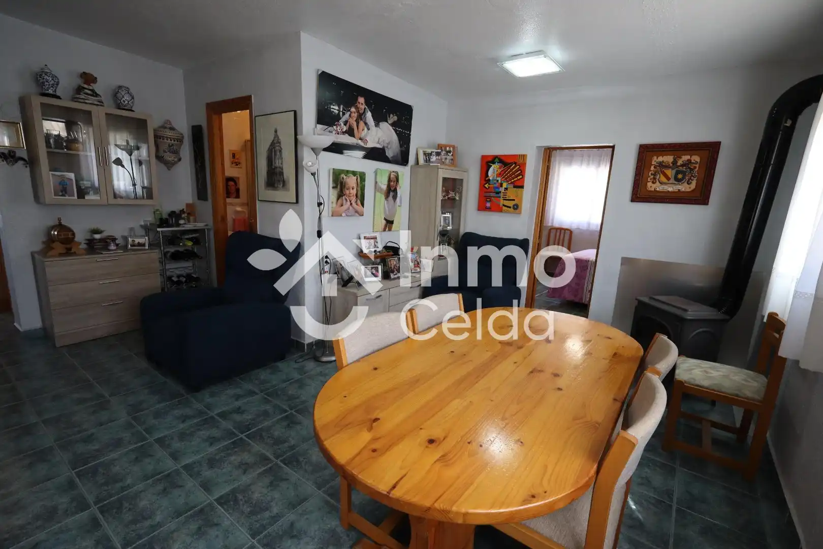 Sala d'estar de Casa o xalet en venda en Godelleta amb Aire condicionat, Calefacció i Jardí privat