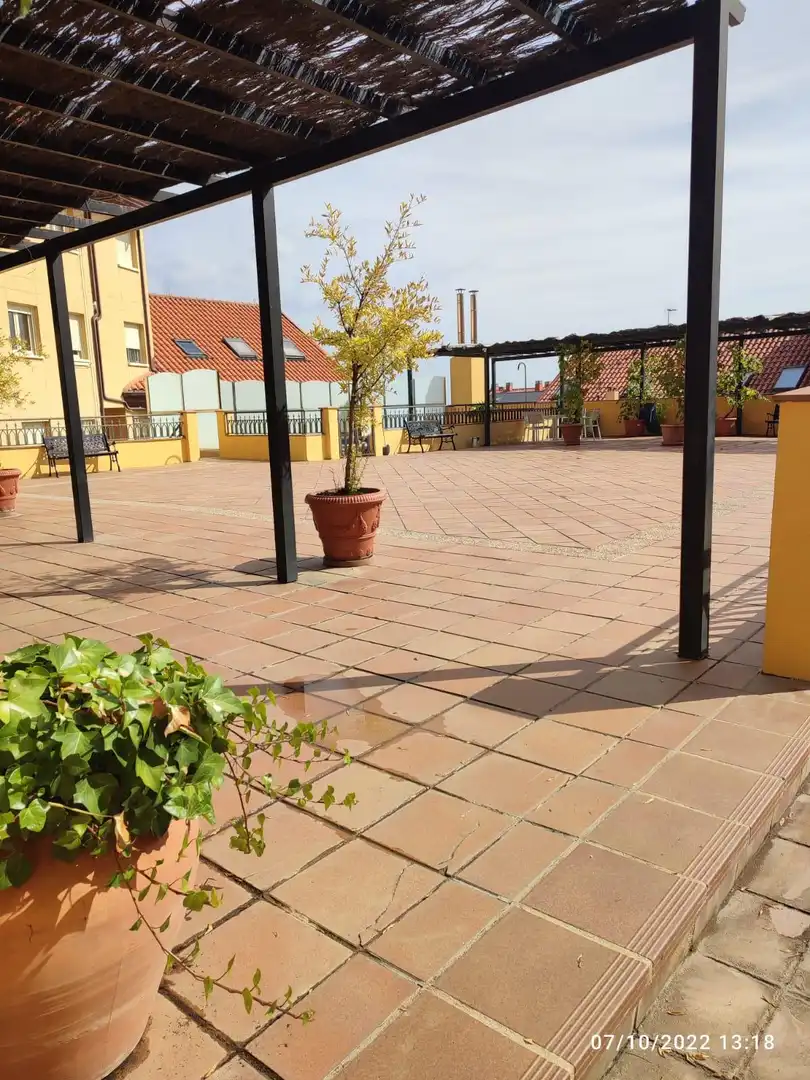 Terrace of Flat for sale in San Lorenzo de El Escorial  with Heating, Parquet flooring and Storage room