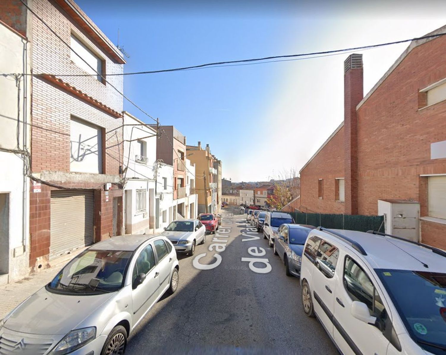 Vista exterior de Casa adosada en venda en Terrassa