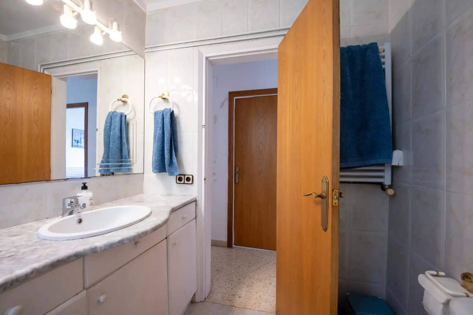 Baño de Casa o chalet en venta en Santa Susanna con Aire acondicionado, Jardín privado y Terraza