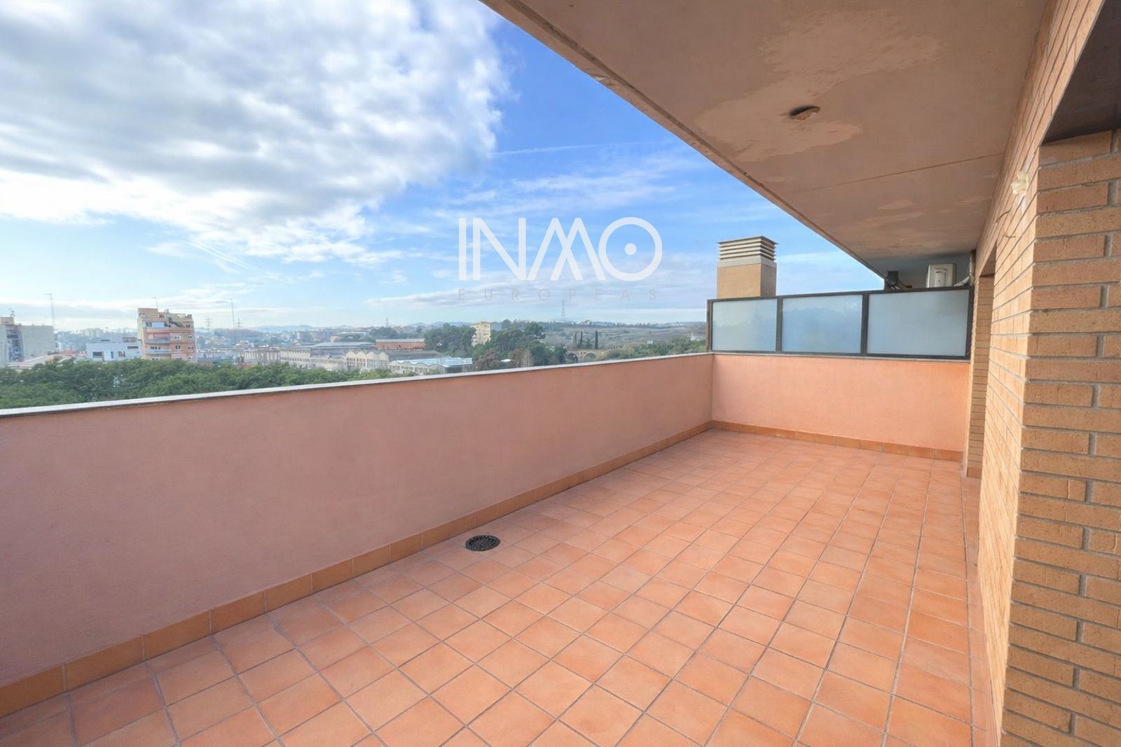 Terrace of Duplex for sale in Rubí  with Heating, Terrace and Storage room