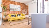 Living room of Attic for sale in  Madrid Capital  with Terrace and Furnished
