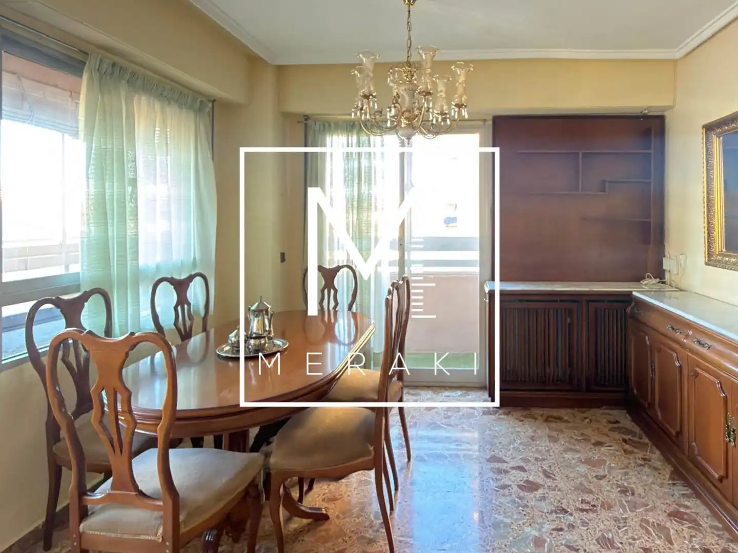 Esszimmer von Wohnung zum Verkauf in Albacete mit Heizung, Terrasse und Abstellraum