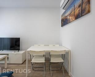 Living room of Planta baja to rent in  Madrid Capital  with Air Conditioner, Heating and Furnished