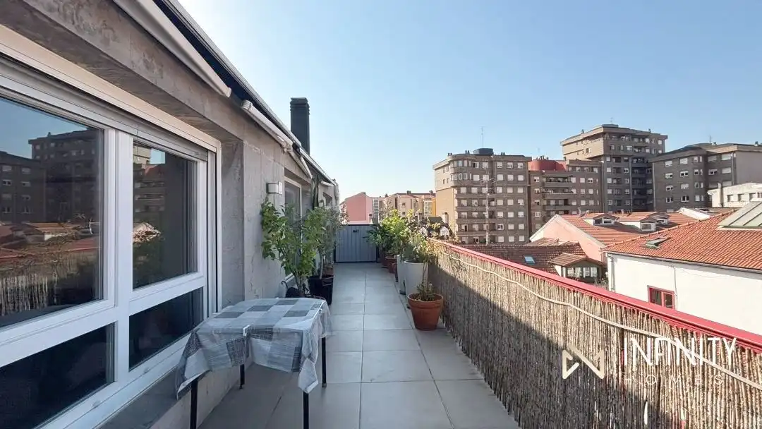Terrace of Flat for rent in Bilbao   with Heating and Terrace