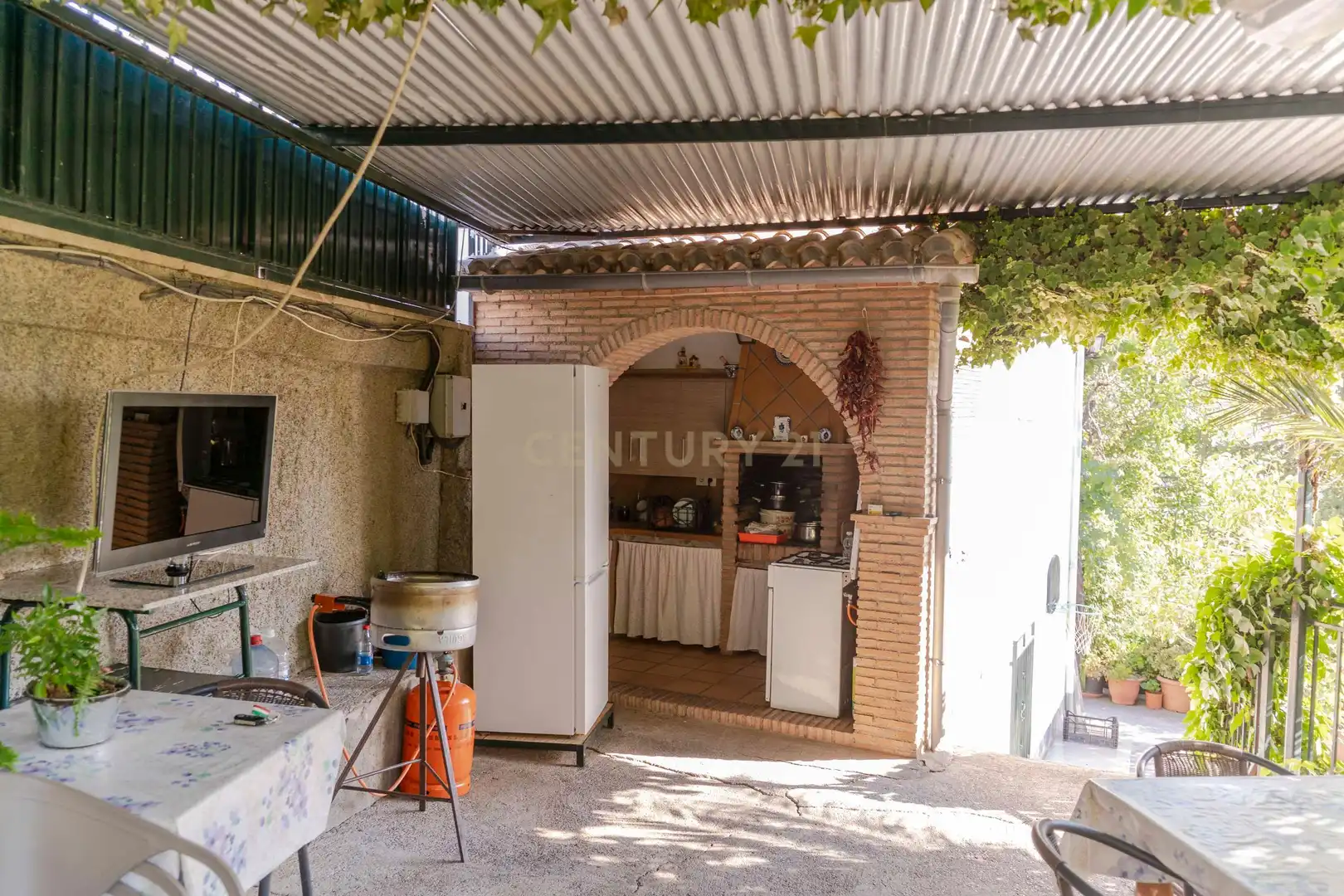 Cocina de Casa o chalet en venta en Güéjar Sierra con Jardín privado, Trastero y Piscina