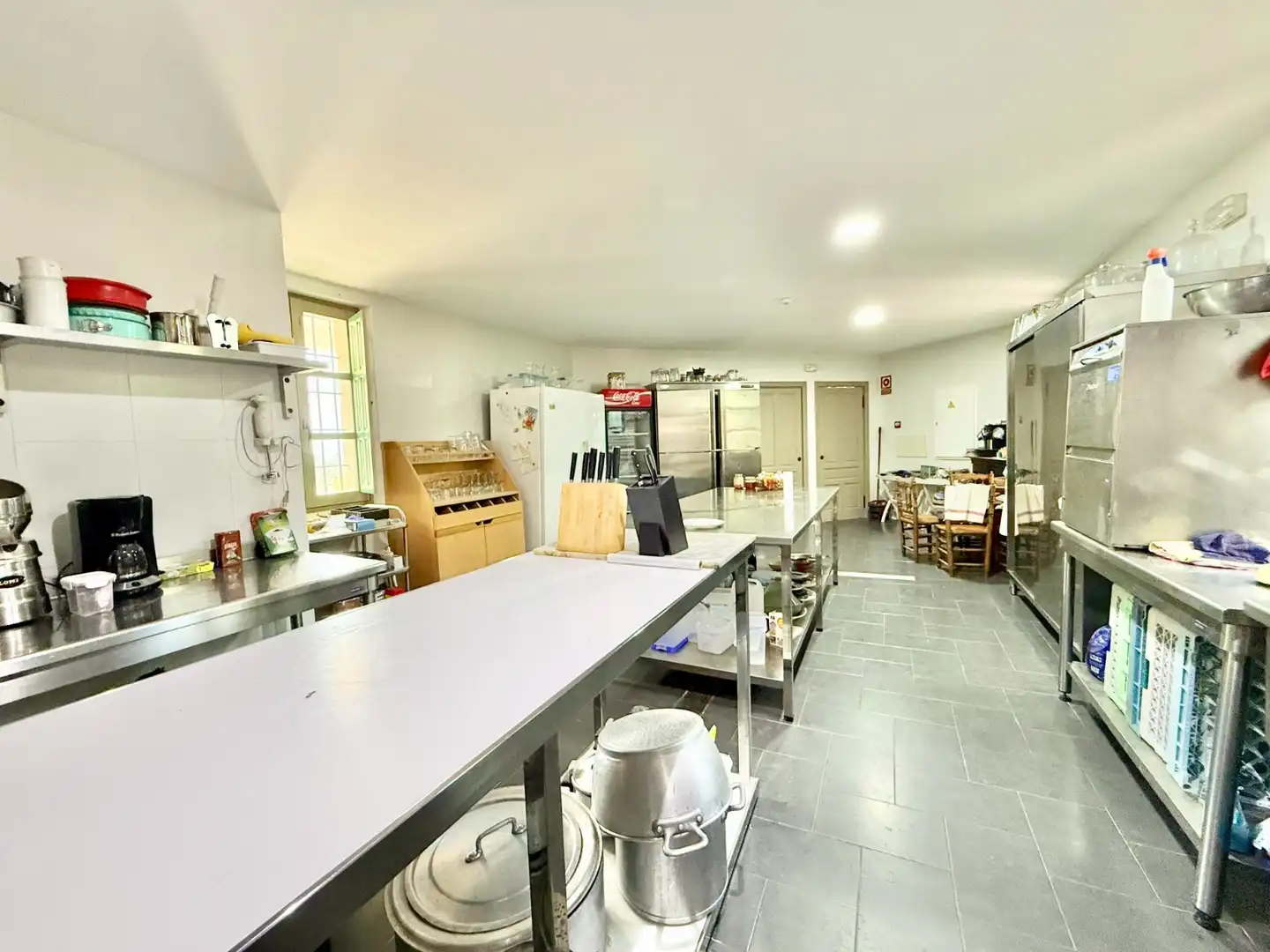 Cuina de Finca rústica en venda en Alcoleja amb Aire condicionat, Jardí privat i Terrassa