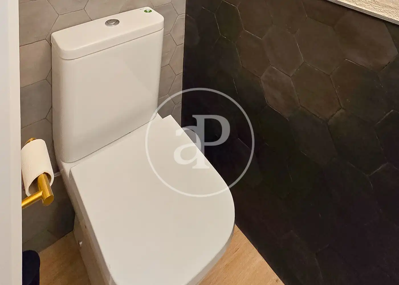 Bany de Pis de lloguer en Madrid amb Aire condicionat, Calefacció i Moblat