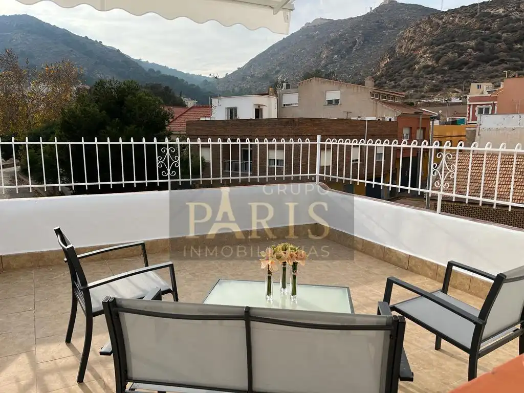 Terraza de Apartamento de alquiler en Cartagena con Aire acondicionado y Amueblado