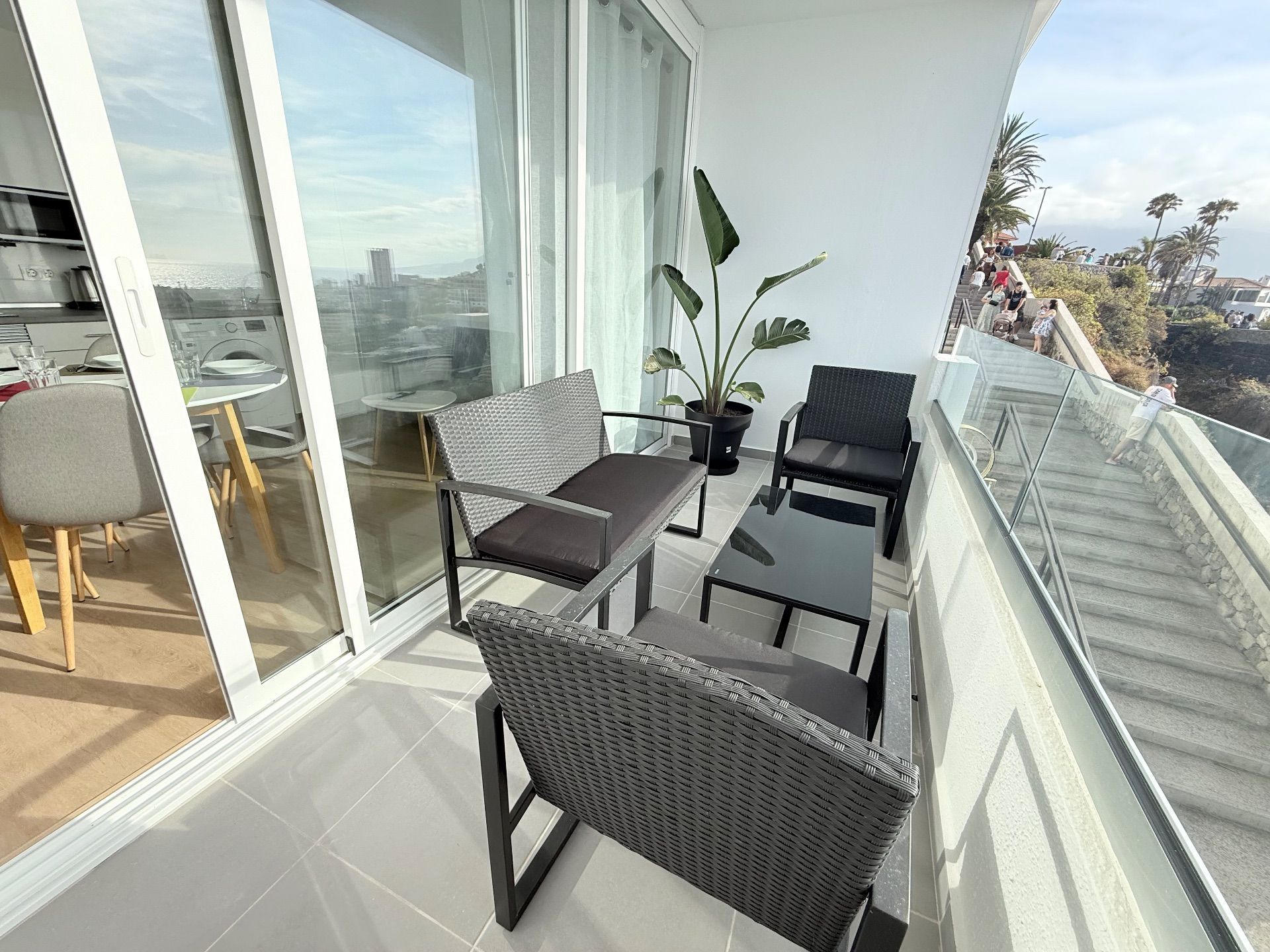 Terrassa de Apartament en venda en Puerto de la Cruz amb Calefacció, Terrassa i Moblat