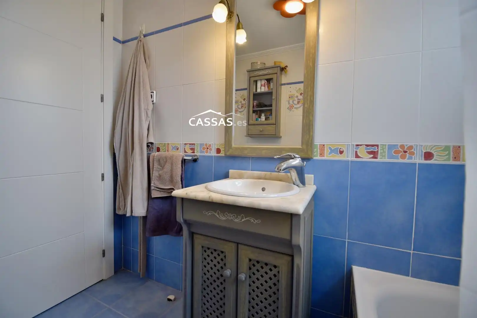 Bany de Casa adosada en venda en Torrejón de Ardoz amb Aire condicionat, Calefacció i Terrassa