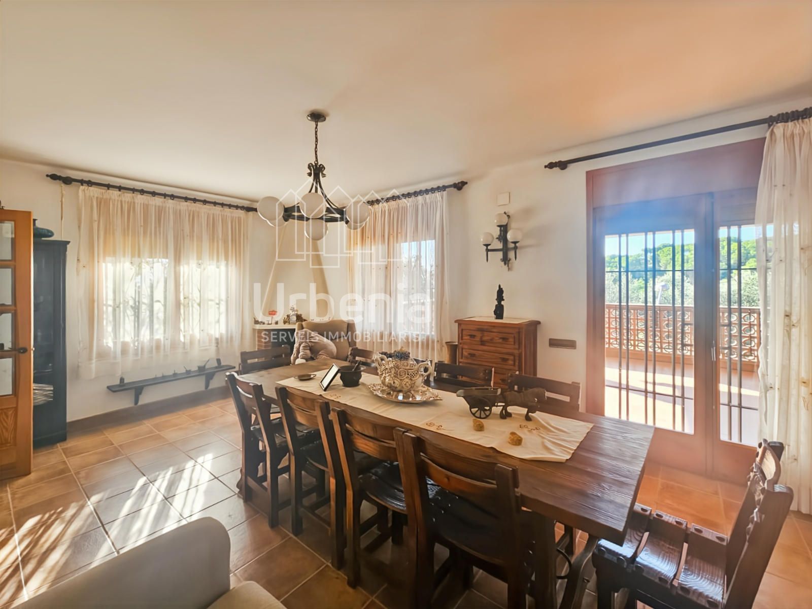 Dining room of House or chalet for sale in Arenys de Munt