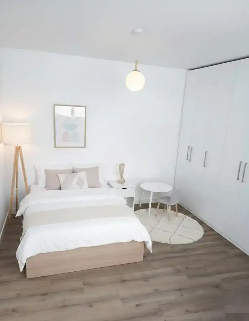 Dormitori de Apartament de lloguer en Almuñécar amb Aire condicionat, Parquet i Moblat