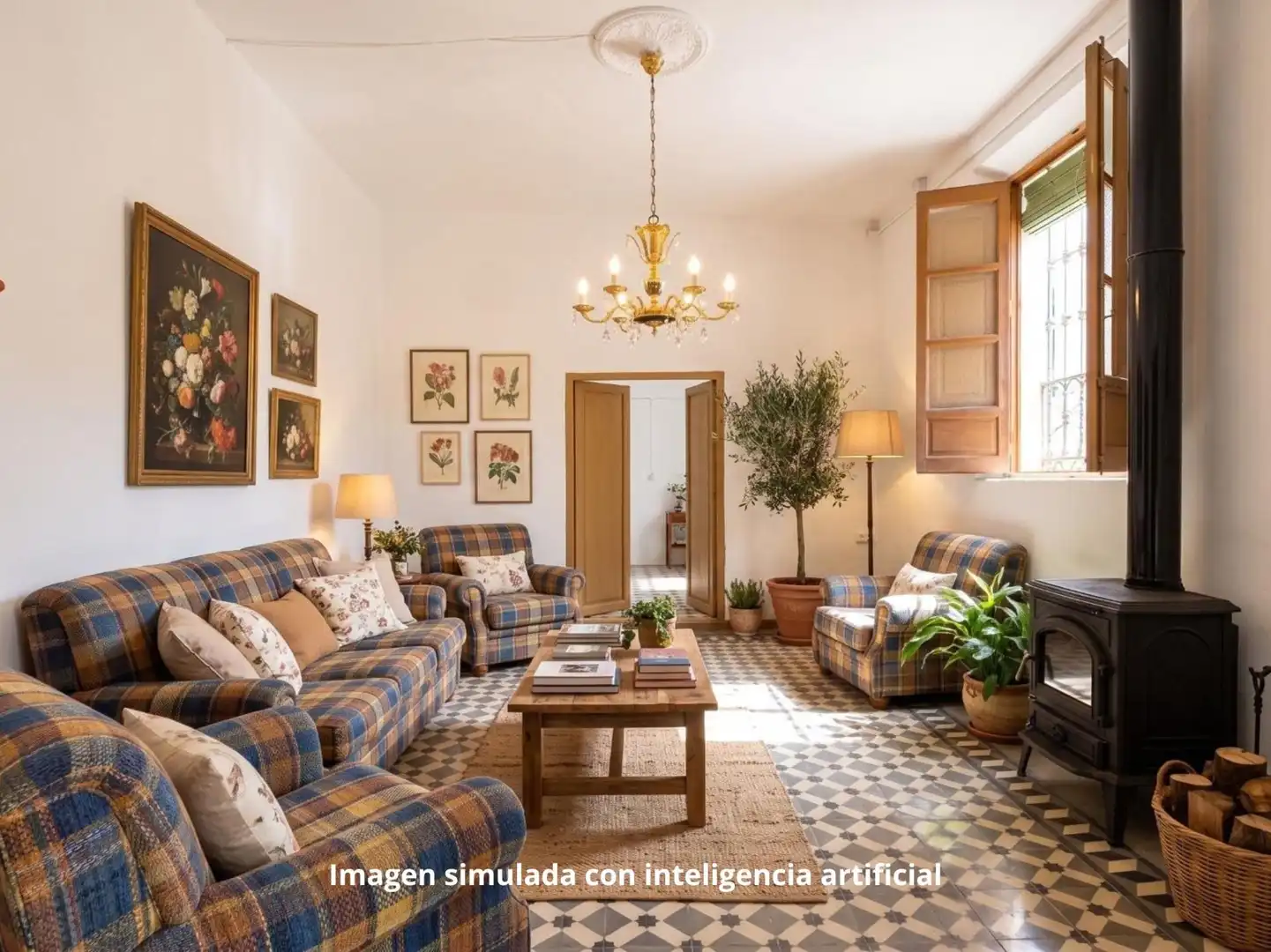 Sala d'estar de Finca rústica en venda en Alhabia