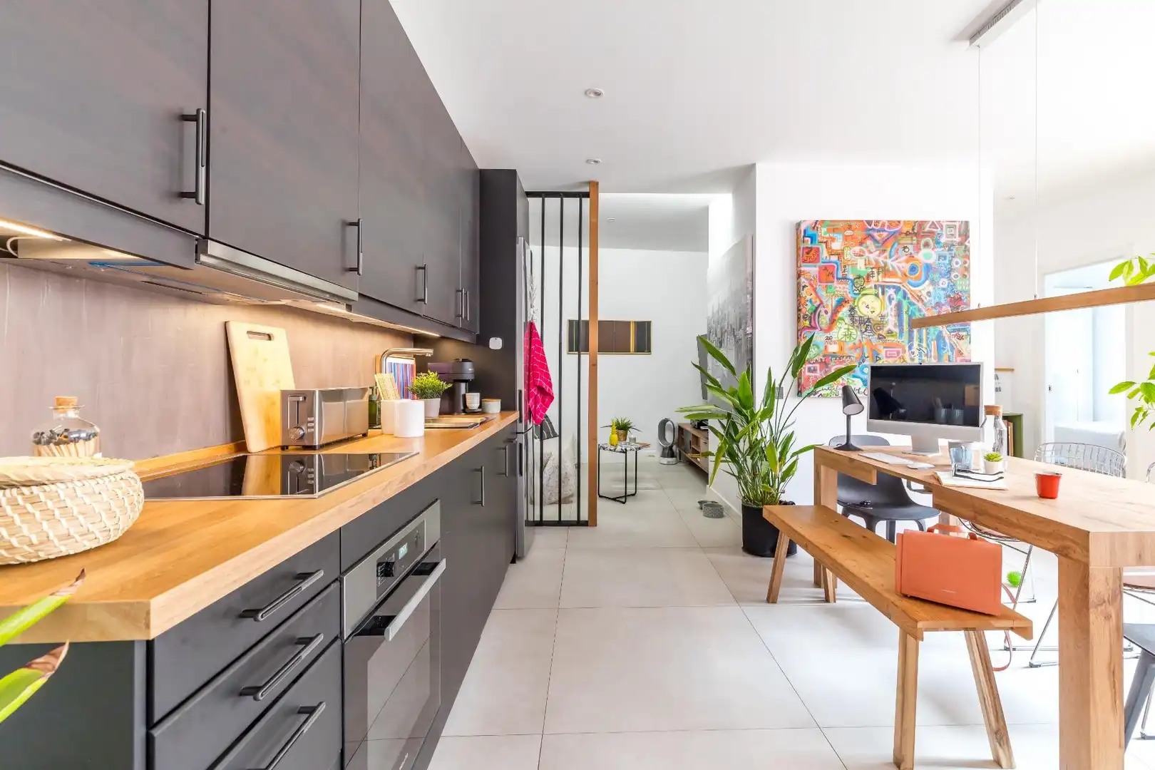 Cocina de Piso en venta en Madrid con Aire acondicionado, Calefacción y Amueblado