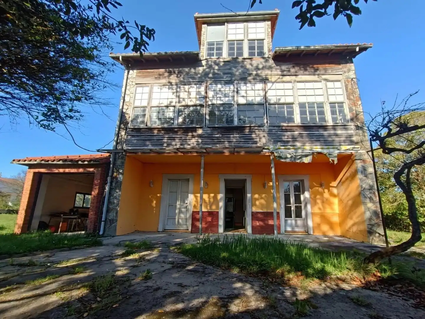 Exterior view of Houses for sale in Castrillón  with Terrace, Storage room and Swimming Pool