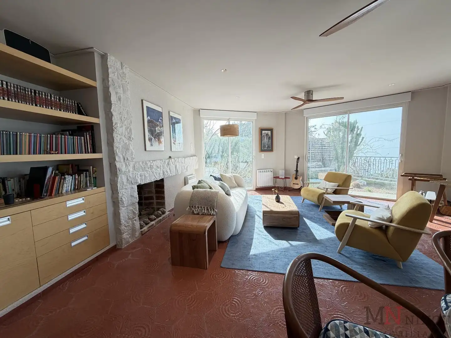 Sala de estar de Casa o chalet de alquiler en Oropesa del Mar / Orpesa con Calefacción, Terraza y Amueblado
