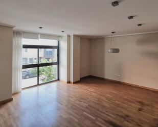 Living room of Flat for sale in  Almería Capital  with Private garden, Parquet flooring and Storage room