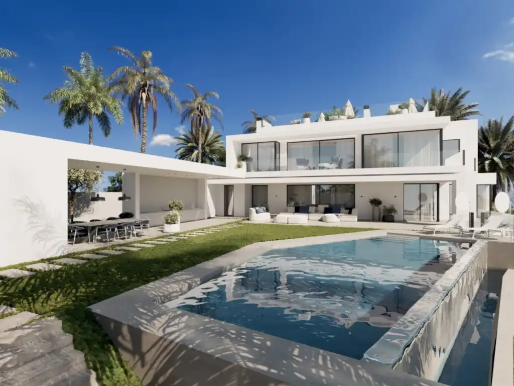 Vista exterior de Casa o chalet en venta en Marbella