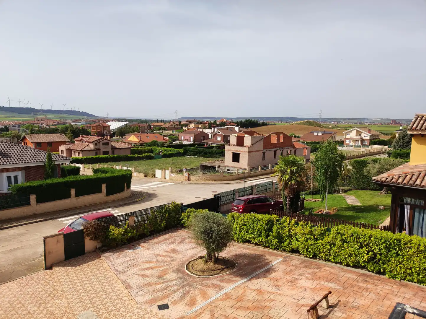 Vista exterior de Casa o chalet en venta en Villalobón con Calefacción, Jardín privado y Terraza