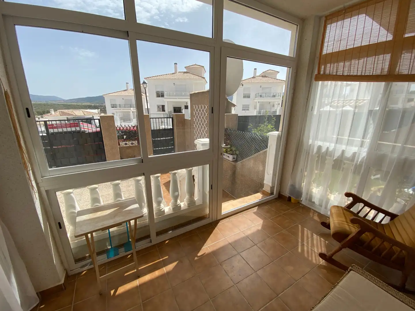 Terrasse von Wohnungen zum Verkauf in Castalla mit Abstellraum, Ofen und Balkon