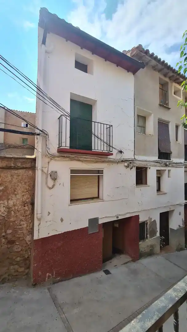 Vista exterior de Finca rústica en venda en Aranda de Moncayo amb Moblat