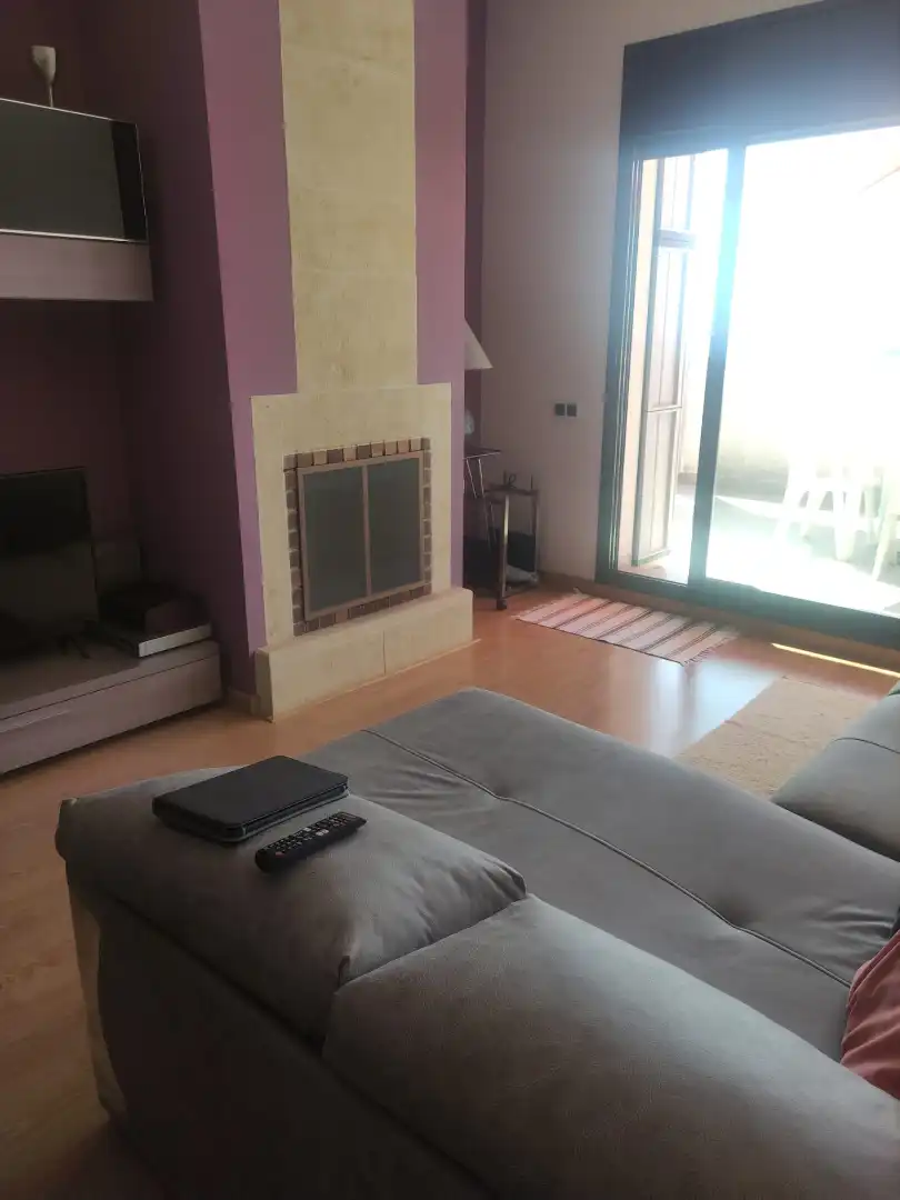 Sala de estar de Casa o chalet en venta en Cunit con Terraza y Piscina