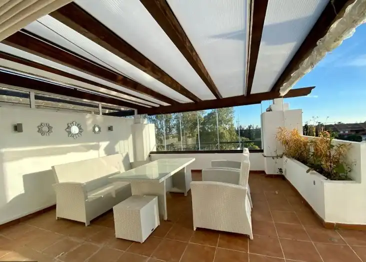 Terrassa de Dúplex en venda en Marbella amb Aire condicionat, Calefacció i Parquet