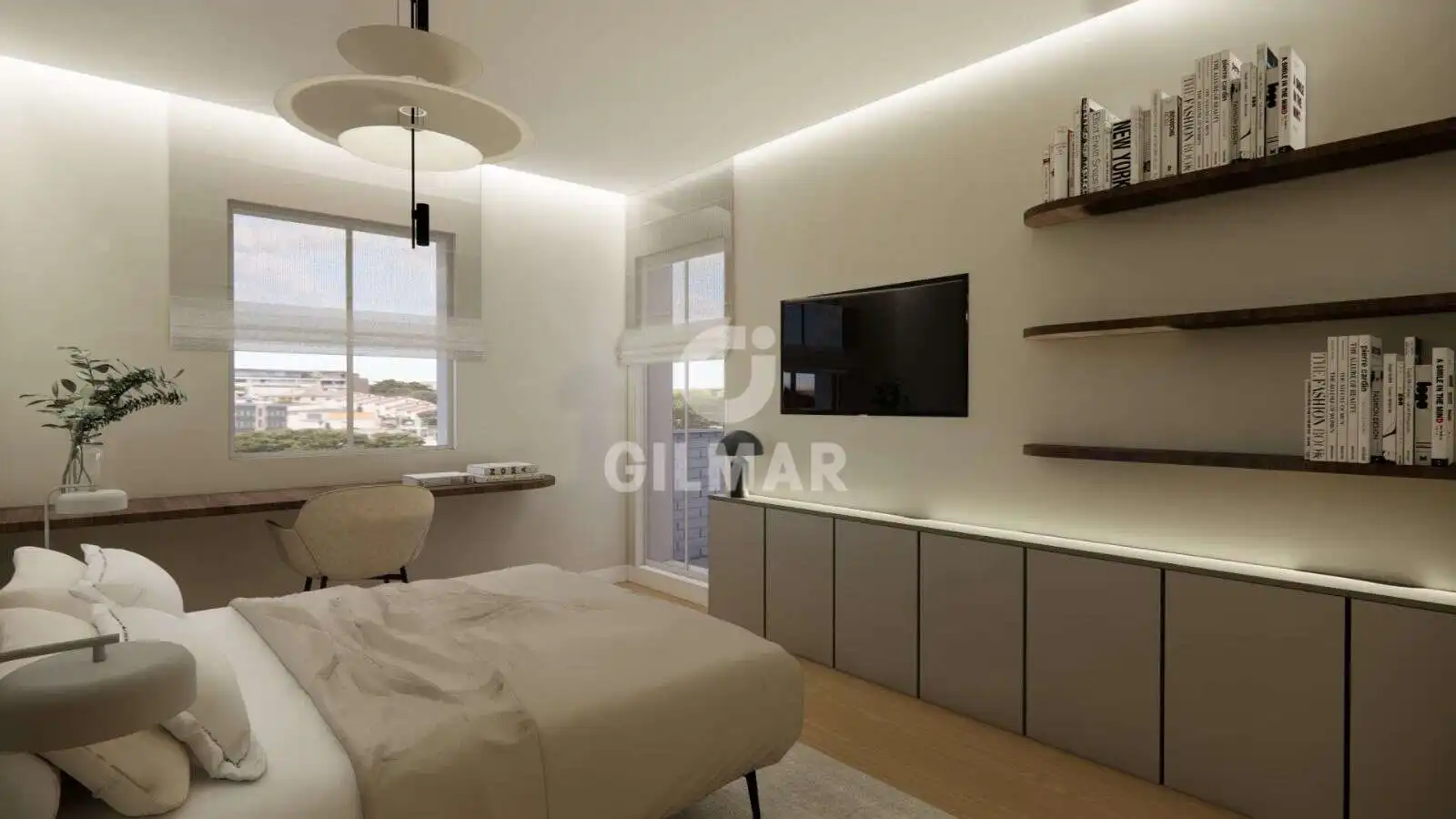 Dormitori de Apartament en venda en  Madrid Capital amb Calefacció i Balcó