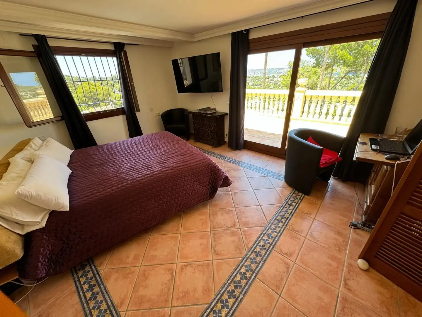 Bedroom of Houses for sale in Jávea / Xàbia  with Air Conditioner, Heating and Private garden