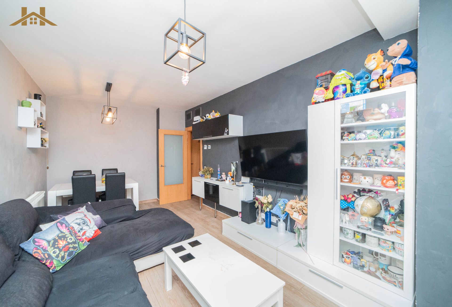 Living room of Flat for sale in Móstoles  with Heating, Private garden and Storage room